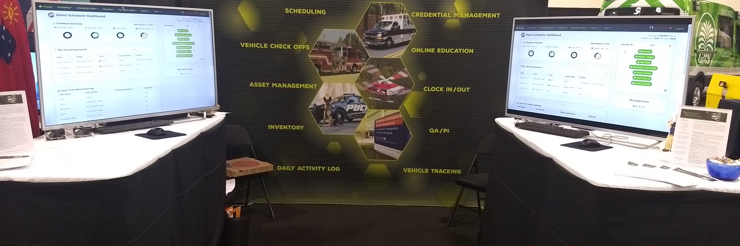 iOps360 Booth Image Conference EMS Police Fire