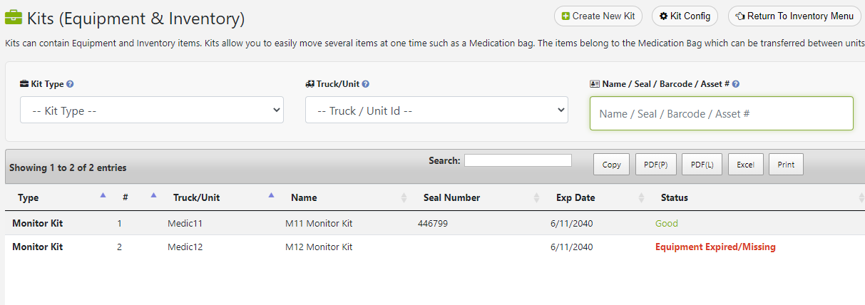 iOps360 - Inventory Kits